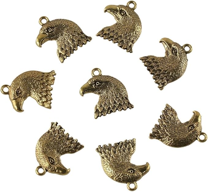 hobbyhub 100個 イーグルヘッド型チャーム